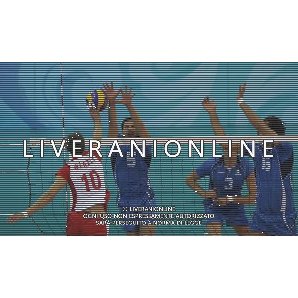 Pechino 20-08-2008 Giochi Olimpici Pechino Beijing 2008 pallavolo maschile nella foto vermiglio valerio e bovolenta igor ph marco luzzani/ag aldo liverani s.a.s.