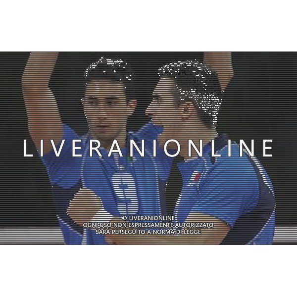 Pechino 20-08-2008 Giochi Olimpici Pechino Beijing 2008 pallavolo maschile nella foto gavotto mauro esulta ph marco luzzani/ag aldo liverani s.a.s.