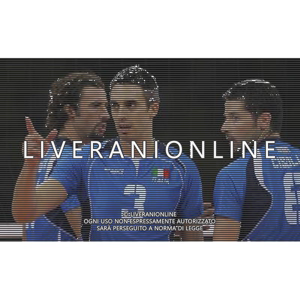 Pechino 20-08-2008 Giochi Olimpici Pechino Beijing 2008 pallavolo maschile nella foto gavotto mauro esulta ph marco luzzani/ag aldo liverani s.a.s.