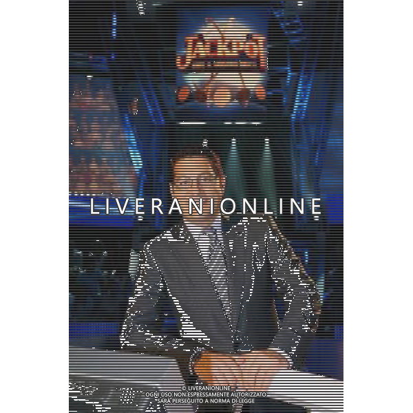 TRASMISSIONE TELEVISIVA \'JACKPOT\' NELLA FOTO ENRICO PAPI AG ALDO LIVERANI