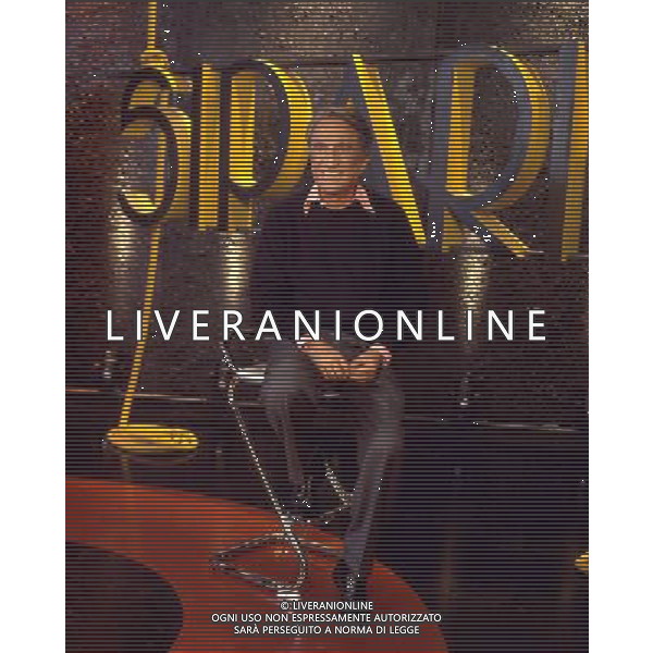 TRASMISSIONE TELEVISIVA \'SIPARIO\' NELLA FOTO EMILIO FEDE AG ALDO LIVERANI