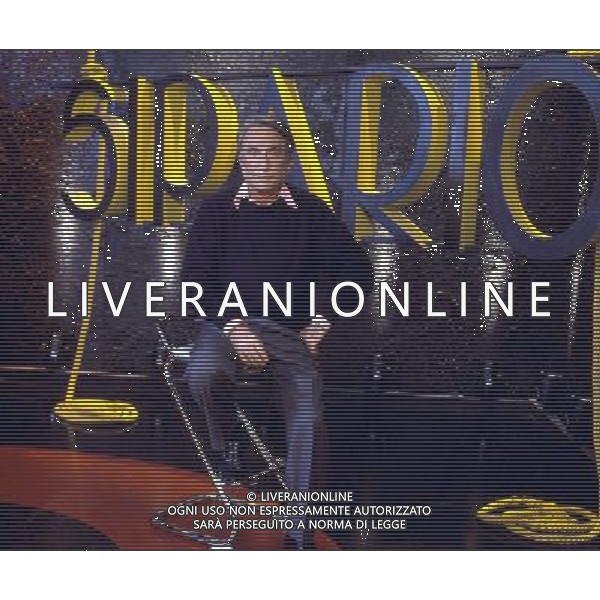 TRASMISSIONE TELEVISIVA \'SIPARIO\' NELLA FOTO EMILIO FEDE AG ALDO LIVERANI