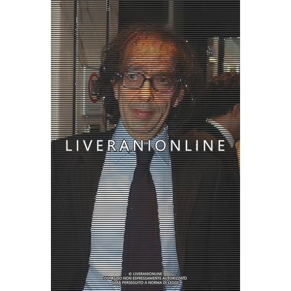 MILANO 02/04/2003 CONSIGLIO FEDERALE DI LEGA NELLA FOTO ATTILIO ROMERO FOTO MARIO ROMANO / AGENZIA ALDO LIVERANI