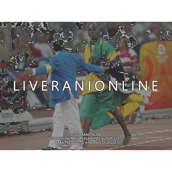 Pechino 20-08-2008 Giochi Olimpici Pechino Beijing 2008 atletica finale 200 m uomini nella foto usain bolt (JAM) oro e record del mondo sui 200 m maschili ph marco luzzani/ag aldo liverani s.a.s.