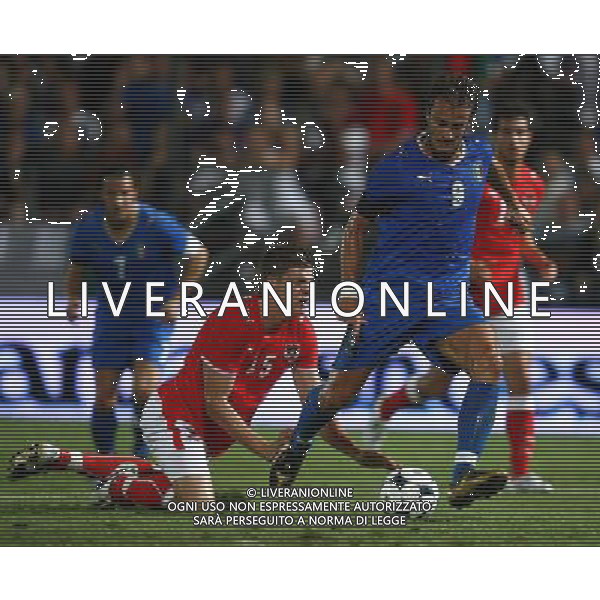 Italia - Austria Amichevole di calcio a Nizza 20/08/2008 Nella foto Alberto Gilardino in azione Foto Luca Ghidoni/Ag. Aldo Liverani