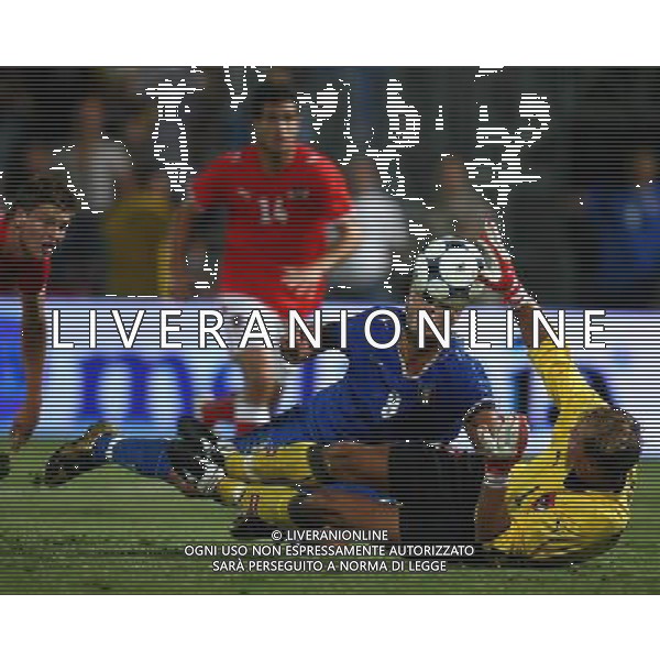 Italia - Austria Amichevole di calcio a Nizza 20/08/2008 Nella foto occasione per Alberto Gilardino Foto Luca Ghidoni/Ag. Aldo Liverani