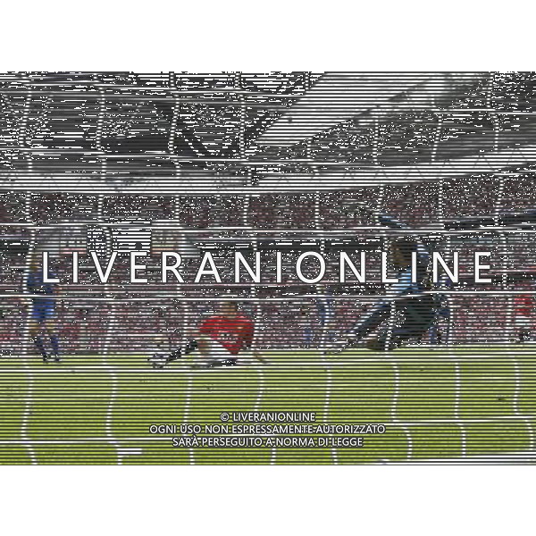 Manchester United v Portsmouth, FA Community Shield. Wembley Stadium. London. UK. 10/8/08 NELLA FOTO Darren Fletcher FOTO IPS-AG ALDO LIVERANI ONLY ITALY 