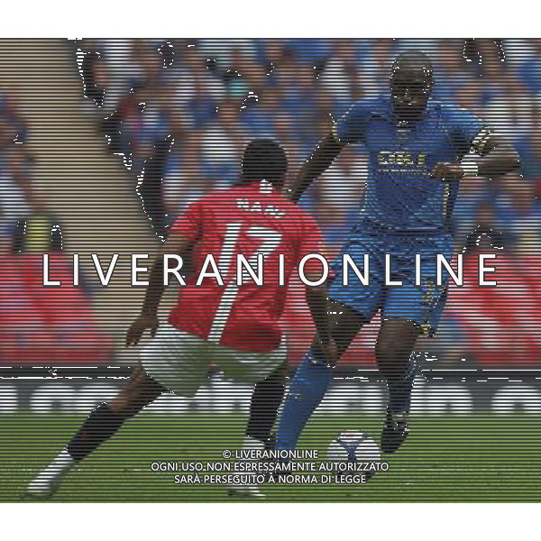 Manchester United v Portsmouth, FA Community Shield. Wembley Stadium. London. UK. 10/8/08 NELLA FOTO Sol Campbell FOTO IPS-AG ALDO LIVERANI ONLY ITALY 