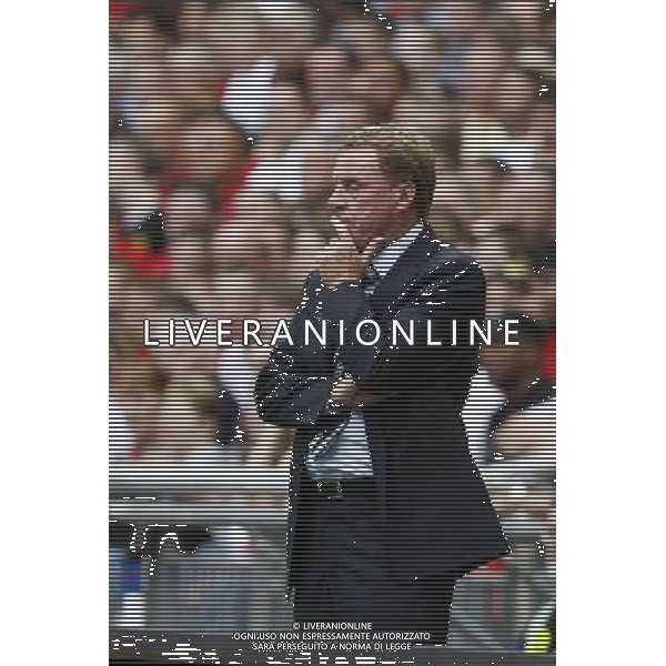 Manchester United v Portsmouth, FA Community Shield. Wembley Stadium. London. UK. 10/8/08 NELLA FOTO Harry Redknapp FOTO IPS-AG ALDO LIVERANI ONLY ITALY 