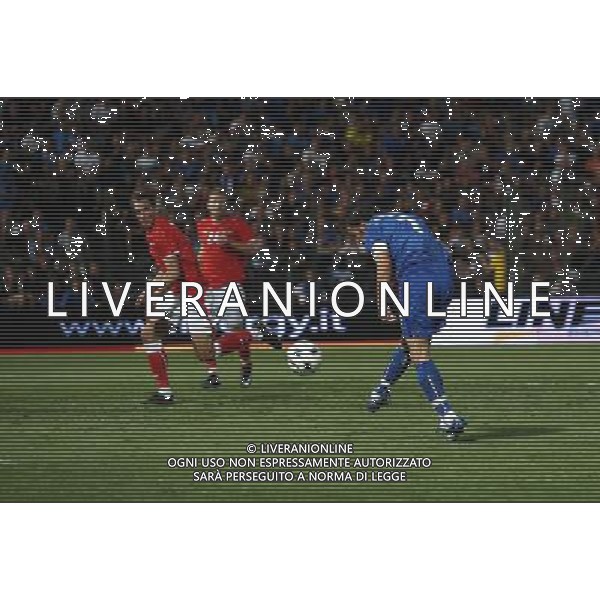 Italia - Austria Amichevole di calcio a Nizza 20/08/2008 Nella foto la grande occasione mancata di alessandro del piero Foto Luca Ghidoni/Ag. Aldo Liverani