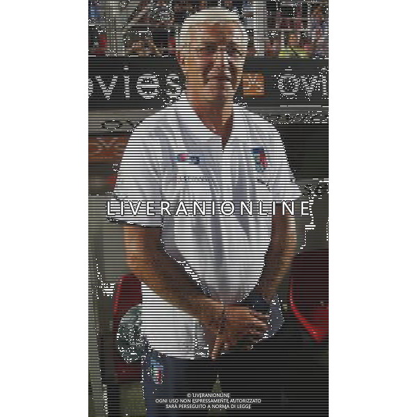 Italia - Austria Amichevole di calcio a Nizza 20/08/2008 Nella foto Marcello Lippi, ct della nazionale Foto Ghidoni/Ag. Aldo Liverani