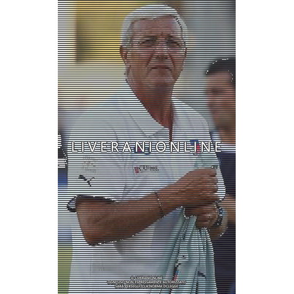 Italia - Austria Amichevole di calcio a Nizza 20/08/2008 Nella foto Marcello Lippi, ct della nazionale Foto Ghidoni/Ag. Aldo Liverani