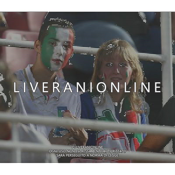 Italia - Austria Amichevole di calcio a Nizza 20/08/2008 Nella foto tifosi dell\'italia Foto Ghidoni/Ag. Aldo Liverani