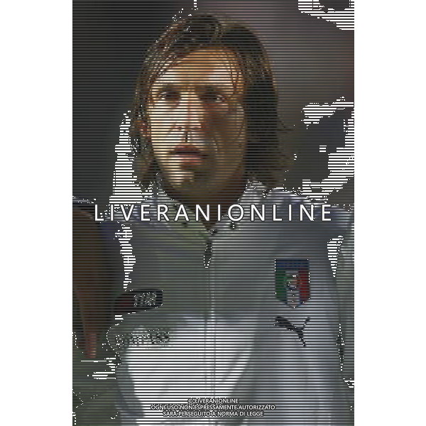 Italia - Austria Amichevole di calcio a Nizza 20/08/2008 Nella foto Andrea Pirlo Foto Ghidoni/Ag. Aldo Liverani