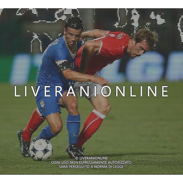 Italia - Austria Amichevole di calcio a Nizza 20/08/2008 Nella foto Antonio Di Natale in azione Foto Ghidoni/Ag. Aldo Liverani