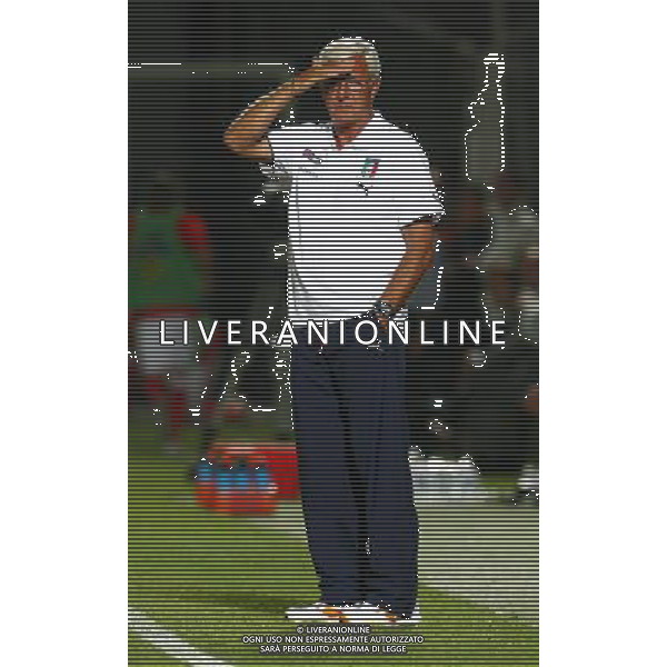 Italia - Austria Amichevole di calcio a Nizza 20/08/2008 Nella foto Marcello Lippi, ct della nazionale Foto Ghidoni/Ag. Aldo Liverani