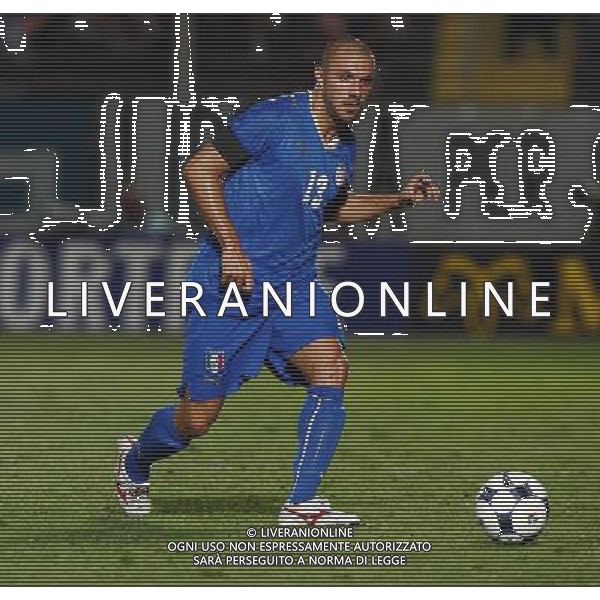 Italia - Austria Amichevole di calcio a Nizza 20/08/2008 Nella foto Andrea Dossena Foto Ghidoni/Ag. Aldo Liverani