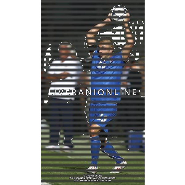 Italia - Austria Amichevole di calcio a Nizza 20/08/2008 Nella foto Andrea Dossena Foto Ghidoni/Ag. Aldo Liverani