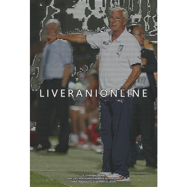 Italia - Austria Amichevole di calcio a Nizza 20/08/2008 Nella foto Marcello Lippi, ct della nazionale Foto Ghidoni/Ag. Aldo Liverani