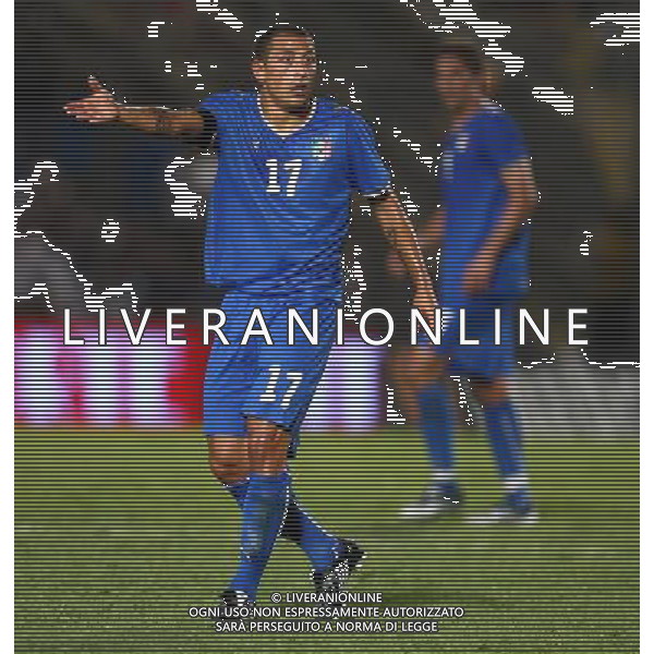 Italia - Austria Amichevole di calcio a Nizza 20/08/2008 Nella foto Angelo Palombo Foto Ghidoni/Ag. Aldo Liverani