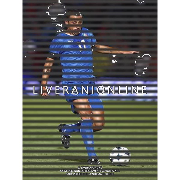 Italia - Austria Amichevole di calcio a Nizza 20/08/2008 Nella foto Angelo Palombo Foto Ghidoni/Ag. Aldo Liverani