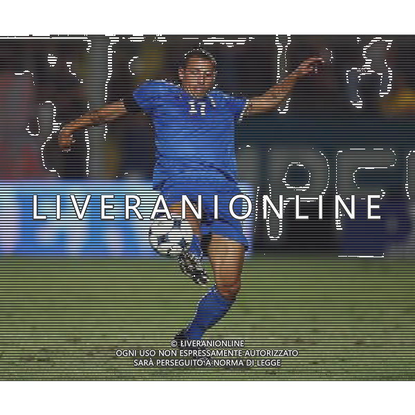 Italia - Austria Amichevole di calcio a Nizza 20/08/2008 Nella foto Angelo Palombo Foto Ghidoni/Ag. Aldo Liverani