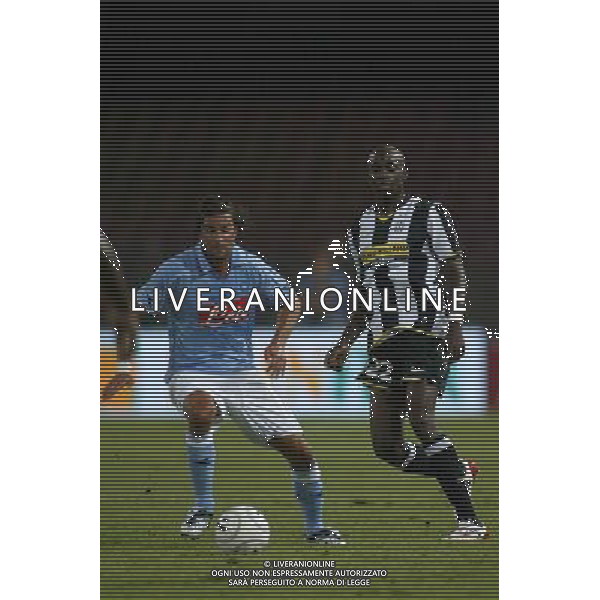 Trofeo Birra Moretti Napoli-21-08-2008 Napoli - juventus Nella foto: emanuele blasi e sissoko ©Alessandro Falzone/Press Photo/Ag. Aldo Liverani 