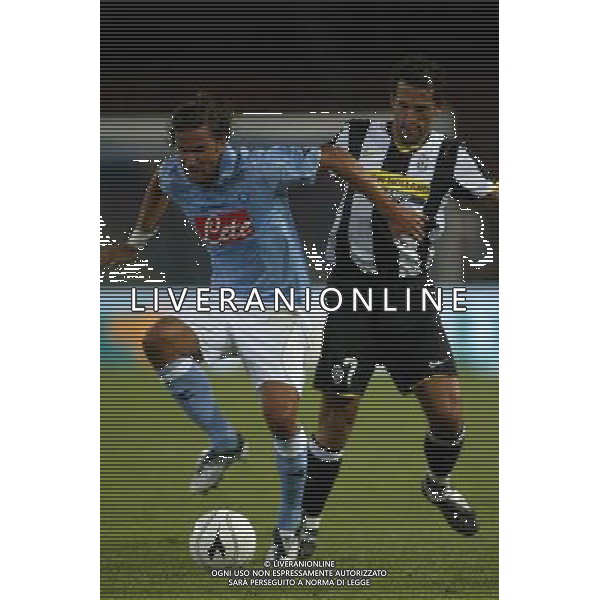 Trofeo Birra Moretti Napoli-21-08-2008 Napoli - juventus Nella foto: emanuele blasi e salihamidzic ©Alessandro Falzone/Press Photo/Ag. Aldo Liverani 