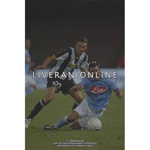 Trofeo Birra Moretti Napoli-21-08-2008 Napoli - juventus Nella foto: ekdal e montervino ©Alessandro Falzone/Press Photo/Ag. Aldo Liverani 