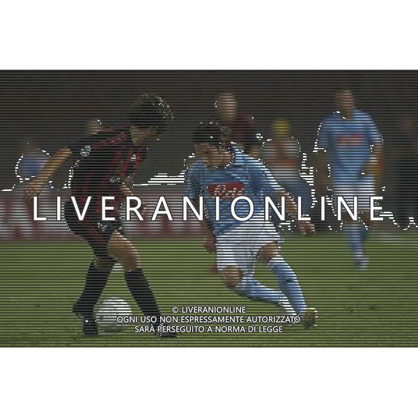 Trofeo Birra Moretti Napoli-21-08-2008 Napoli - Milan Nella foto: russotto e zermian ©Alessandro Falzone/Press Photo/Ag. Aldo Liverani 