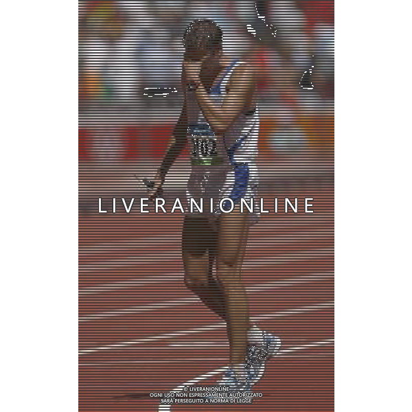 Pechino -08-2008 Giochi Olimpici Pechino Beijing 2008 marcia 50 km uomini nella foto alex schwazer (ITA) oro ph marco luzzani/ag aldo liverani s.a.s.
