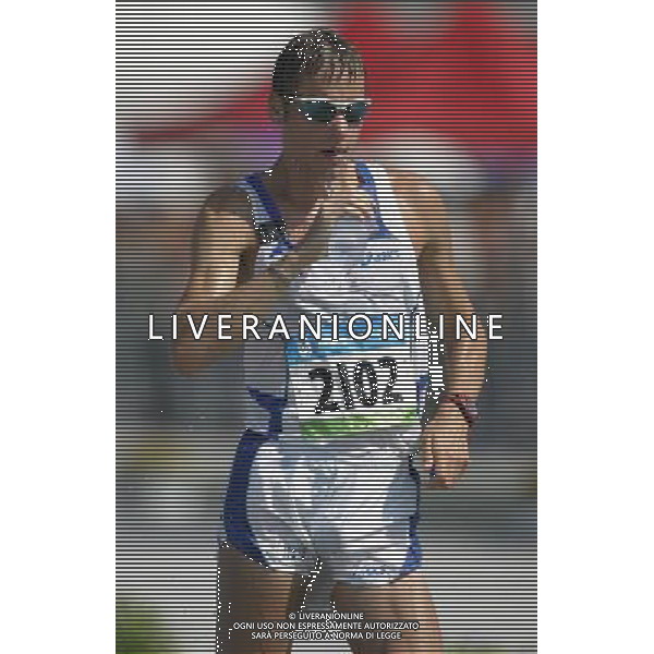 Pechino -08-2008 Giochi Olimpici Pechino Beijing 2008 marcia 50 km uomini nella foto alex schwazer (ITA) oro ph marco luzzani/ag aldo liverani s.a.s.
