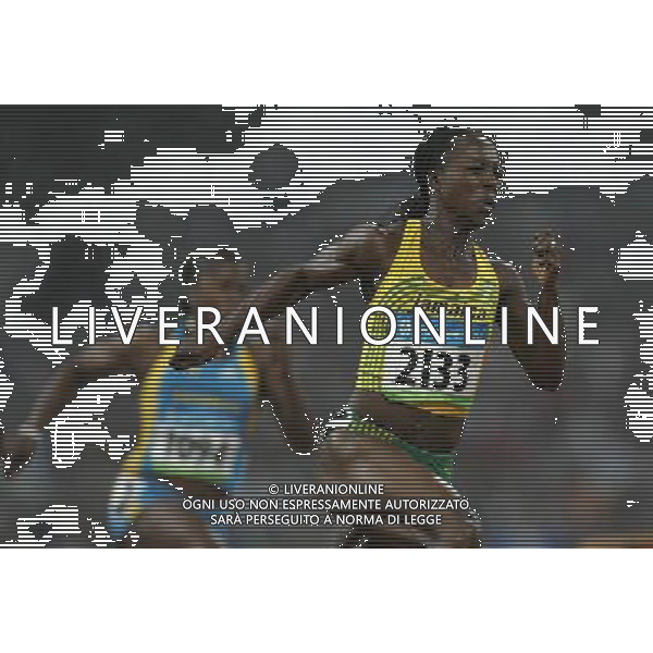 Pechino -08-2008 Giochi Olimpici Pechino Beijing 2008 atletica nella foto campbell-brown veronica (JAM) oro 200 m femminili ph marco luzzani/ag aldo liverani s.a.s.