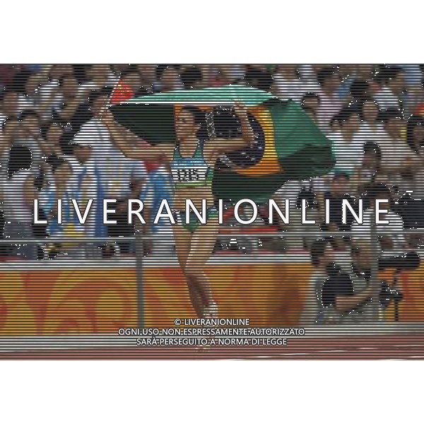 Pechino -08-2008 Giochi Olimpici Pechino Beijing 2008 finali atletica nella foto maggi maurren higa (BRA) oro salto in lungo ph marco luzzani/ag aldo liverani s.a.s.