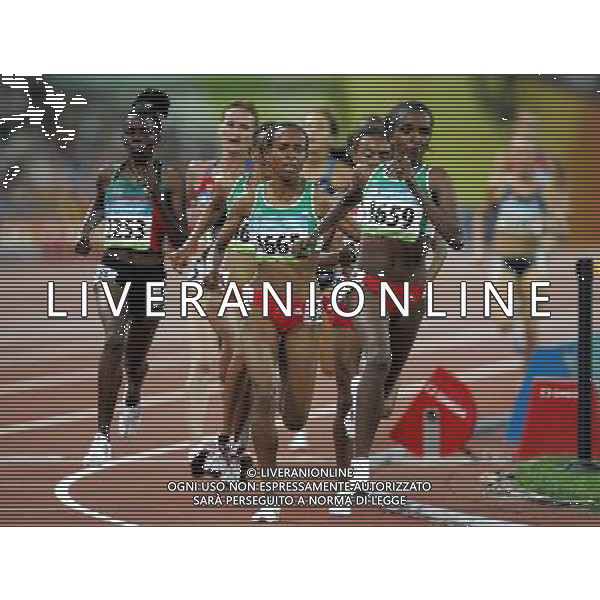 Pechino -08-2008 Giochi Olimpici Pechino Beijing 2008 finali atletica nella foto dibaba tirunesh (ETH) oro 5000 m femminili ph marco luzzani/ag aldo liverani s.a.s.