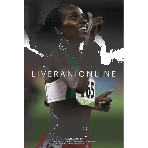 Pechino -08-2008 Giochi Olimpici Pechino Beijing 2008 finali atletica nella foto dibaba tirunesh (ETH) oro 5000 m femminili ph marco luzzani/ag aldo liverani s.a.s.