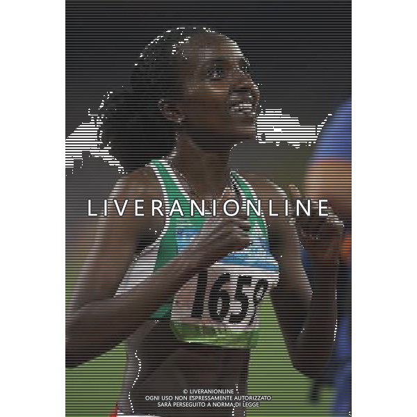 Pechino -08-2008 Giochi Olimpici Pechino Beijing 2008 finali atletica nella foto dibaba tirunesh (ETH) oro 5000 m femminili ph marco luzzani/ag aldo liverani s.a.s.