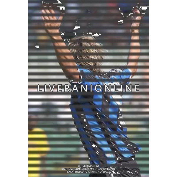 ATALANTA-MODENA COPPA ITALIA 23/08/2008 NELLA FOTO DOPO GOL MANFREDINI AG ALDO LIVERANI