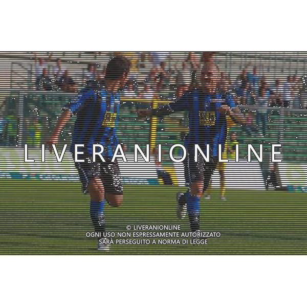ATALANTA-MODENA COPPA ITALIA 23/08/2008 NELLA FOTO ESULTANZA ATALANTA AG ALDO LIVERANI