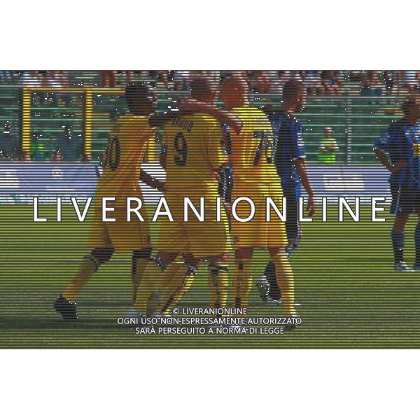 ATALANTA-MODENA COPPA ITALIA 23/08/2008 NELLA FOTO ESULTANZA MODENA AG ALDO LIVERANI