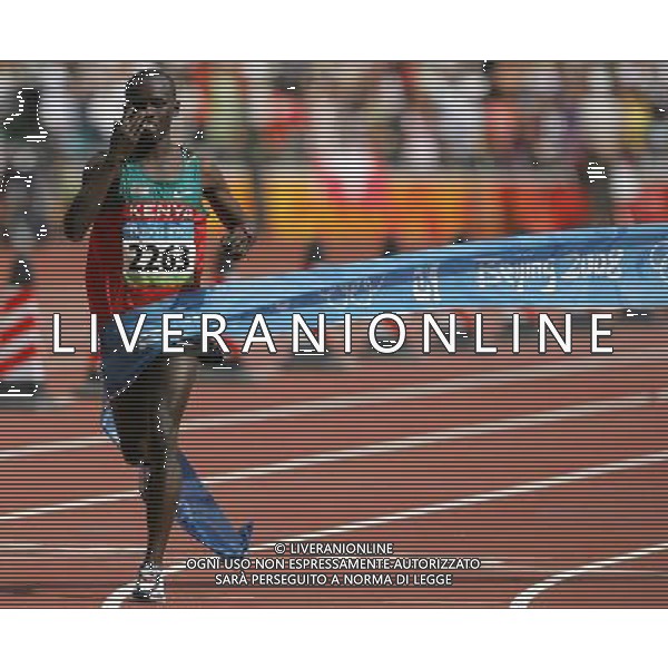 Pechino 24-08-2008 Giochi Olimpici Pechino Beijing 2008 maratona olimpica nella foto wansiru samuel kamu (KEN) oro ph marco luzzani/ag aldo liverani s.a.s.