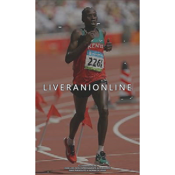 Pechino 24-08-2008 Giochi Olimpici Pechino Beijing 2008 maratona olimpica nella foto martin lel (KEN) 5 classificato ph marco luzzani/ag aldo liverani s.a.s.
