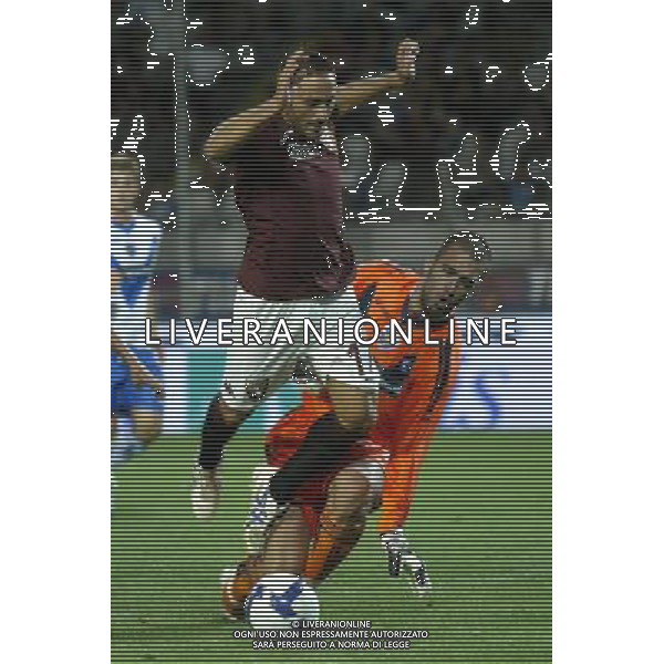 ©Alessandro Falzone/PressPhoto 23-08-2008 Torino Sport-Calcio Torino Brescia 3¡ Turno Coppa Italia 2008/2009 Nella foto: Fallo da rigore di Viviano su Di Michele AG ALDO LIVERANI