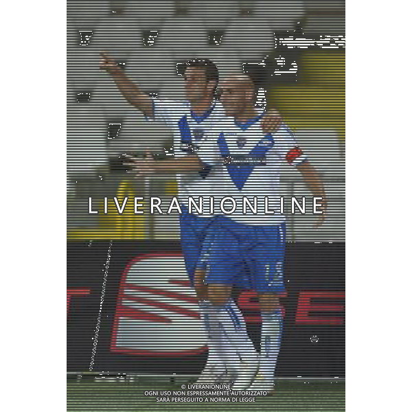 ©Alessandro Falzone/PressPhoto 23-08-2008 Torino Sport-Calcio Torino Brescia 3¡ Turno Coppa Italia 2008/2009 Nella foto: Esultanza di Possanzini dopo il gol AG ALDO LIVERANI