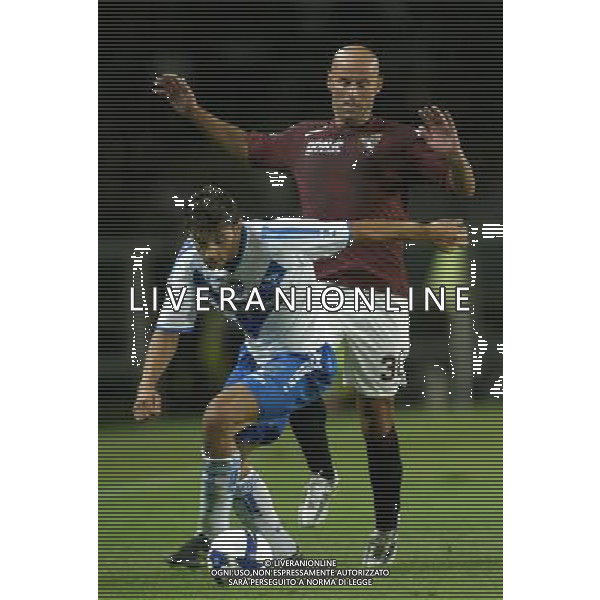 ©Alessandro Falzone/PressPhoto 23-08-2008 Torino Sport-Calcio Torino Brescia 3¡ Turno Coppa Italia 2008/2009 Nella foto: Roberto Stellone Fabrizio Zambrella AG ALDO LIVERANI