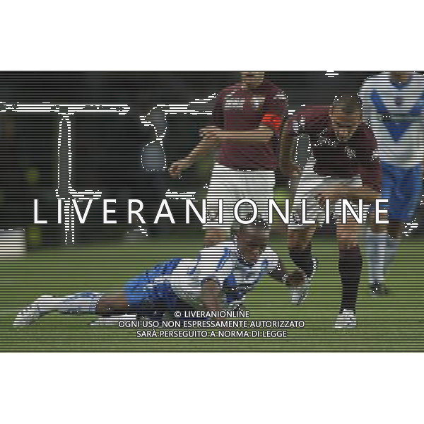 ©Alessandro Falzone/PressPhoto 23-08-2008 Torino Sport-Calcio Torino Brescia 3¡ Turno Coppa Italia 2008/2009 Nella foto: Marco Pisano e Savio Nsereko AG ALDO LIVERANI