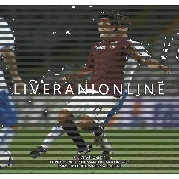 ©Alessandro Falzone/PressPhoto 23-08-2008 Torino Sport-Calcio Torino Brescia 3¡ Turno Coppa Italia 2008/2009 Nella foto: Fallo da espulsione da Zambrella su Amoruso AG ALDO LIVERANI