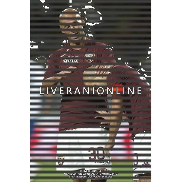 ©Alessandro Falzone/PressPhoto 23-08-2008 Torino Sport-Calcio Torino Brescia 3¡ Turno Coppa Italia 2008/2009 Nella foto: Esultanza di Rosina e Stellone dopo il gol AG ALDO LIVERANI