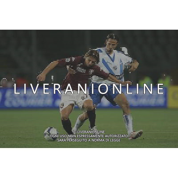 ©Alessandro Falzone/PressPhoto 23-08-2008 Torino Sport-Calcio Torino Brescia 3¡ Turno Coppa Italia 2008/2009 Nella foto: Zanetti Paolo e Mareco AG ALDO LIVERANI