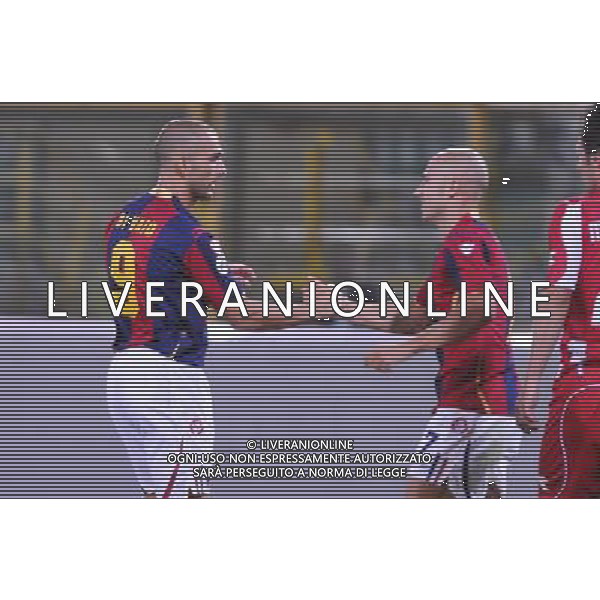 BOLOGNA VICENZA COPPA ITALIA 23/08/2008 NELLA FOTO DI VAIO E VALIANI FOTO SCHICCHI-AG ALDO LIVERANI
